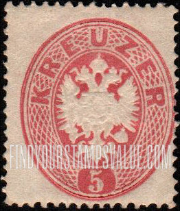 FindYourStampsValue: Austrian Monarchy (including Hungary): Coat of Arms