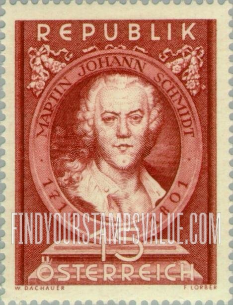 FindYourStampsValue: Martin Johann Schmidt