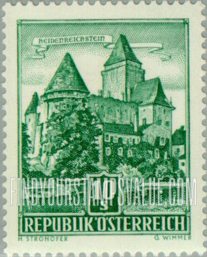 FindYourStampsValue: Heidenreichstein Castle