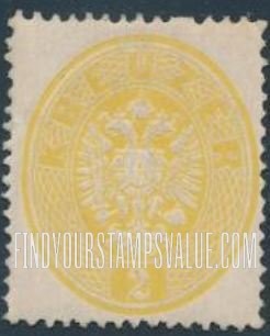 FindYourStampsValue: Austrian Monarchy (including Hungary): Coat of Arms
