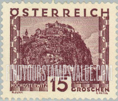FindYourStampsValue: Republic: Hochosterwitz