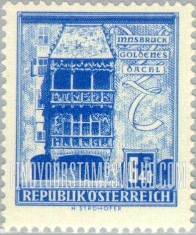 FindYourStampsValue: “Golden Roof”, Innsbruck