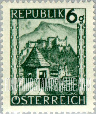 FindYourStampsValue: Hohensalzburg, Salzburg Province