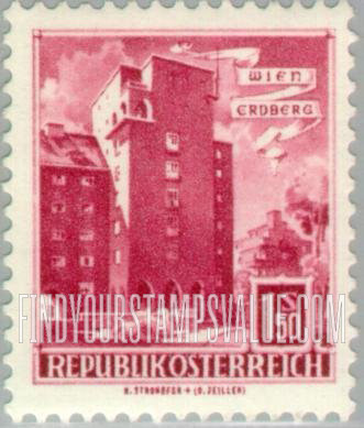 FindYourStampsValue: Rabenhof Building, Erdberg, Vienna