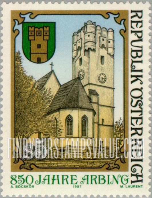 FindYourStampsValue: Arbing, 850th Anniversary