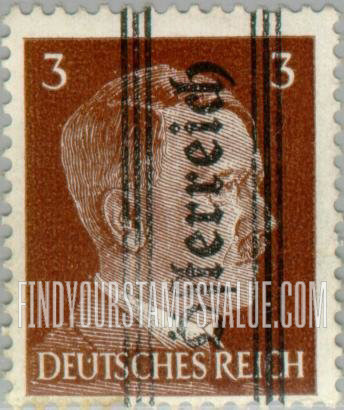 FindYourStampsValue: For Use in Styria: Stamp of Germany