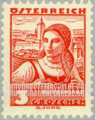 FindYourStampsValue: Republic, Costumes of various districts: Burgenland