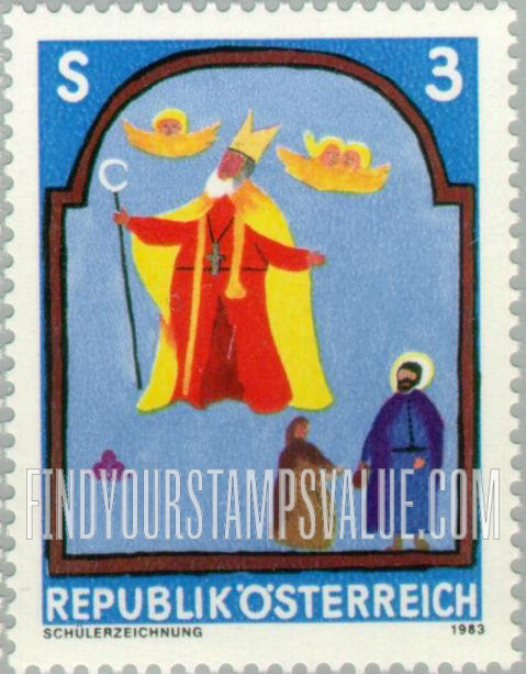 FindYourStampsValue: Altar Picture, St. Nikola/Pram Church