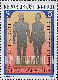 FindYourStampsValue: Equal Rights for Men and Women