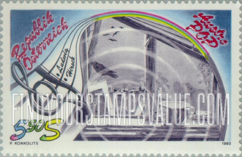 FindYourStampsValue: Popular Entertainers: Granny, by Ludwig Hirsch