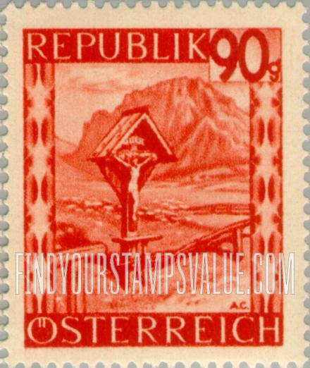 FindYourStampsValue: Wayside Shrine, Tragöss, Styria
