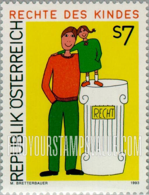 FindYourStampsValue: Rights of the Child