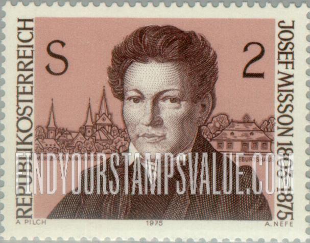 FindYourStampsValue: Josef Misson and Mühlbach am Manhartsberg