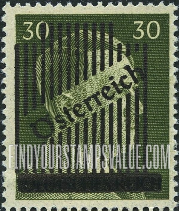 FindYourStampsValue: For Use in Vienna, Lower Austria and Burgenland: Stamp of Germany