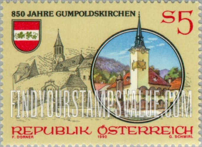 FindYourStampsValue: Gumpoldskirchen, 850th Anniversary