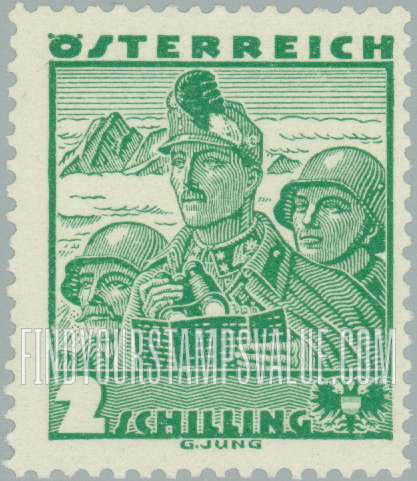 FindYourStampsValue: Republic, Costumes of various districts: Military