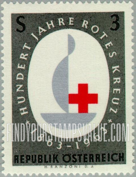FindYourStampsValue: International Red Cross Centenary