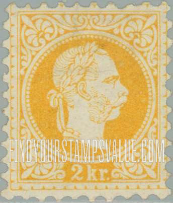 FindYourStampsValue: For Austria only: Franz Josef