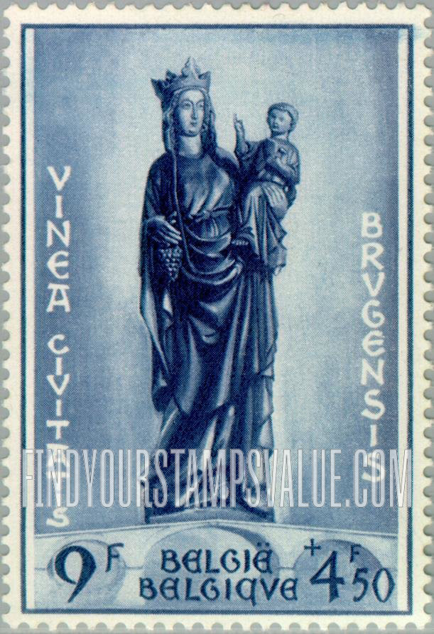 FindYourStampsValue: Semi-Postal: Our Lady of the Vine