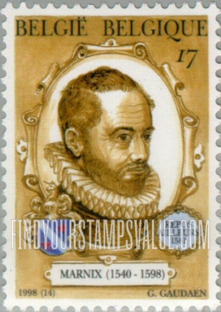 FindYourStampsValue: Philips van Marnix van Sint-Aldegonde (1540-98), Author