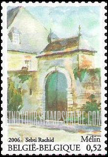 FindYourStampsValue: Scenes of Wallonian Villages: Arch, Mélin