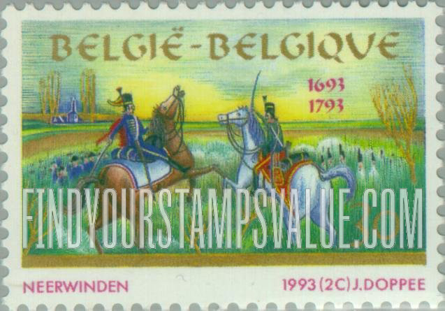 FindYourStampsValue: History: Battles of Neerwinden (1693, 1793)