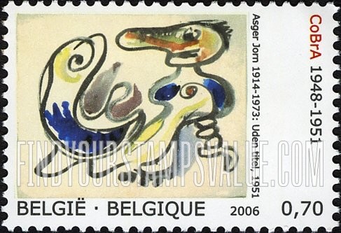 FindYourStampsValue: Untitled by Asger Jorn