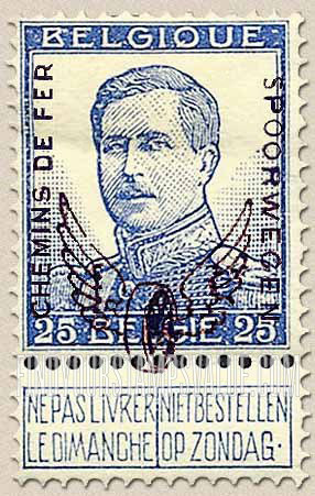 FindYourStampsValue: Parcel Post and Railway: King Albert I