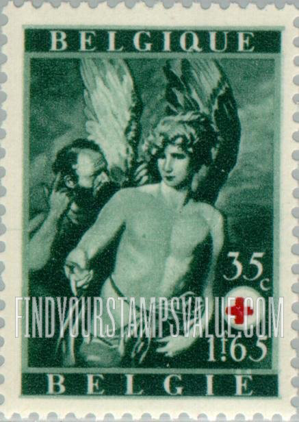 FindYourStampsValue: Semi-Postal: “Daedalus and Icarus”