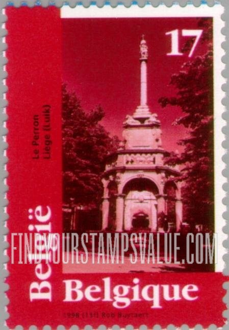 FindYourStampsValue: European Heritage Days: Perron, Liège