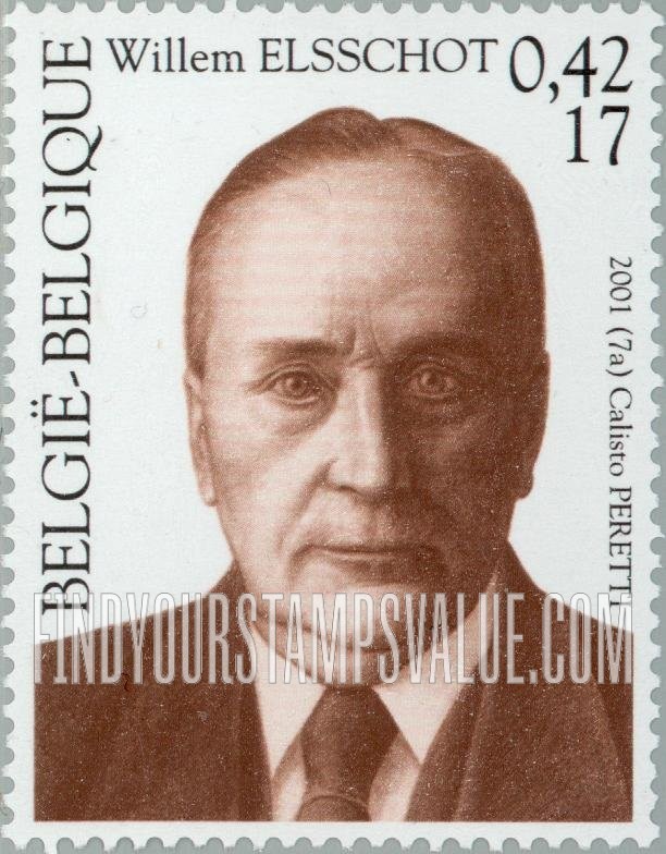 FindYourStampsValue: Musical and Literary Personalities: Willem Elsschot (1882-1960), writer