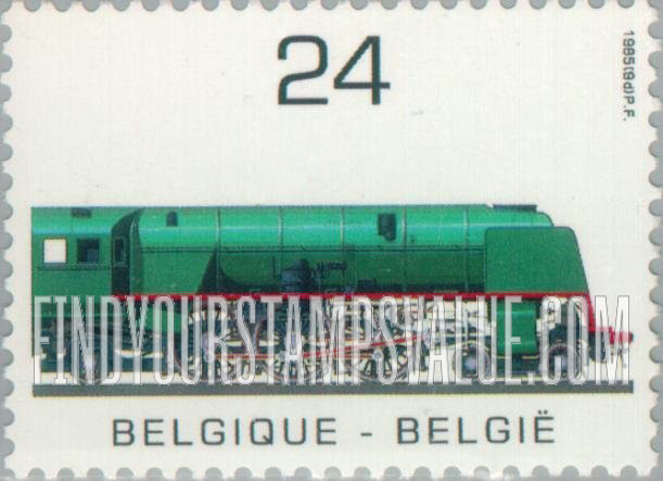 FindYourStampsValue: Public Transportation Year: Type I Pacific locomotive, 1935
