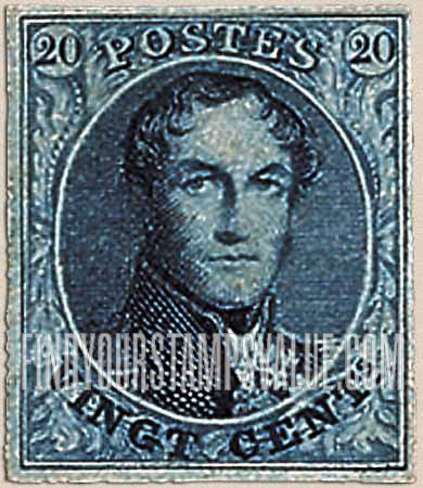 FindYourStampsValue: King Leopold I