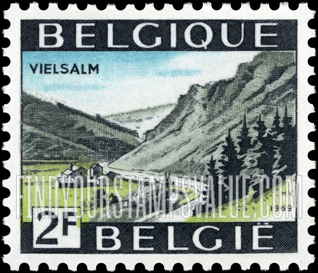 FindYourStampsValue: Tourist: Mountain road, Vielsalm
