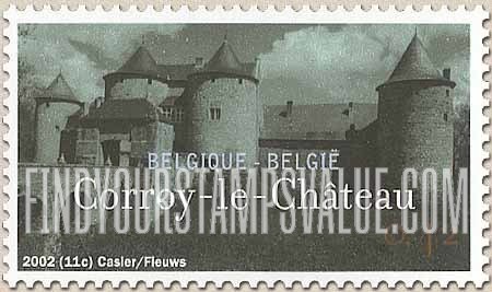 FindYourStampsValue: Castles: Corroy-le-Château