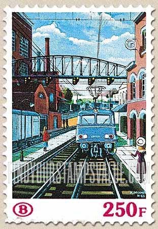 FindYourStampsValue: Parcel Post and Railway, Electric Locomotives: BB-150