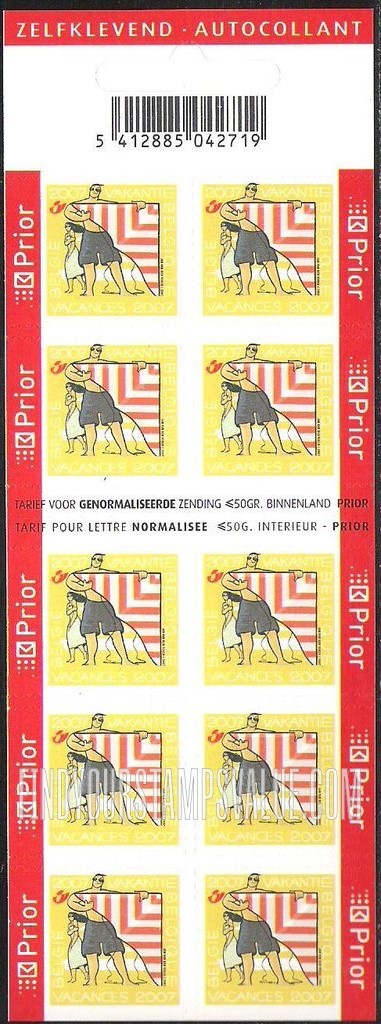 FindYourStampsValue: Vacations: Woman, man with kite