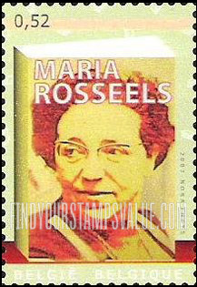 FindYourStampsValue: Female Writers: Maria Rosseels (1916-2005), novelist
