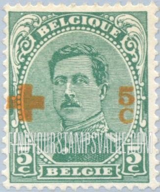 FindYourStampsValue: Semi-Postal: Albert I