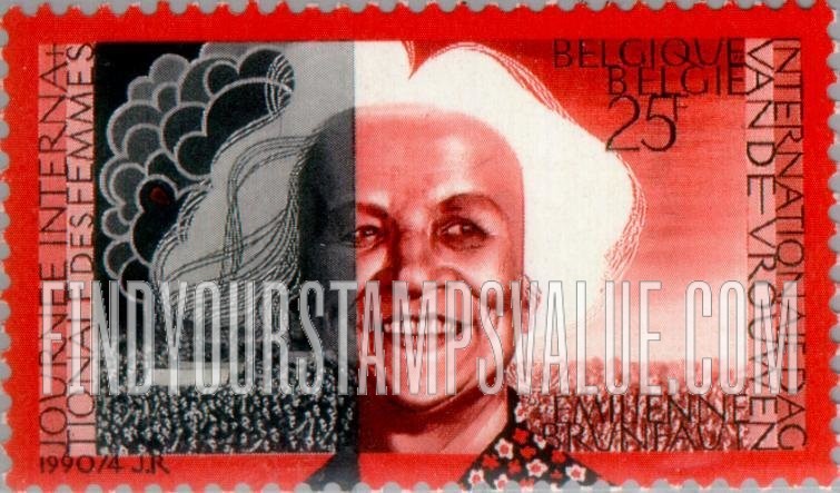FindYourStampsValue: International Women’s Day: Emilienne Brunfaut