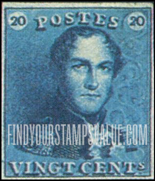 FindYourStampsValue: King Leopold I