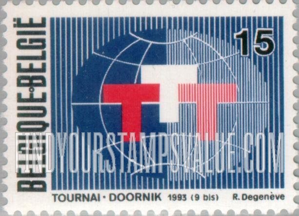 FindYourStampsValue: International Triennial Exhibition of Tournai