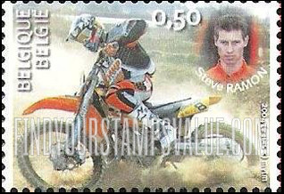 FindYourStampsValue: Champion Motocross Riders: Steve Ramon
