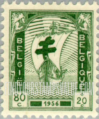 FindYourStampsValue: Semi-Postal: Ship with Cross