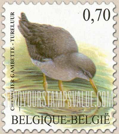 FindYourStampsValue: Bird: Chevalier gambette