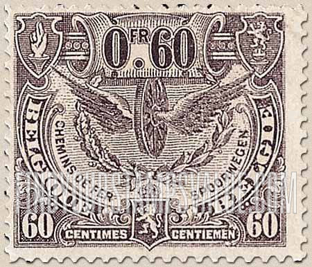 FindYourStampsValue: Parcel Post and Railway: Winged Wheel