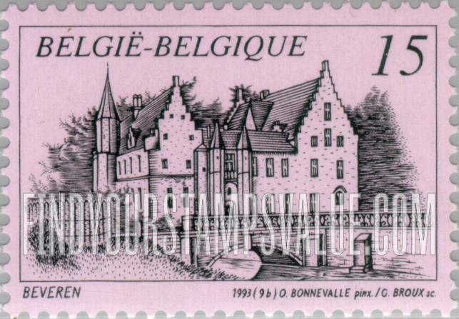 FindYourStampsValue: Tourism, Castles: Cortewalle (Beveren)