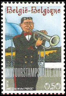 FindYourStampsValue: Brass Band Musicians: Trumpet