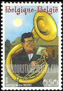 FindYourStampsValue: Brass Band Musicians: Sousaphone