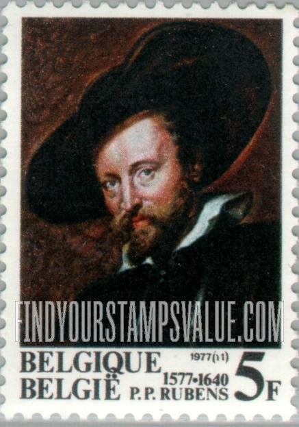 FindYourStampsValue: Rubens, Self-portrait